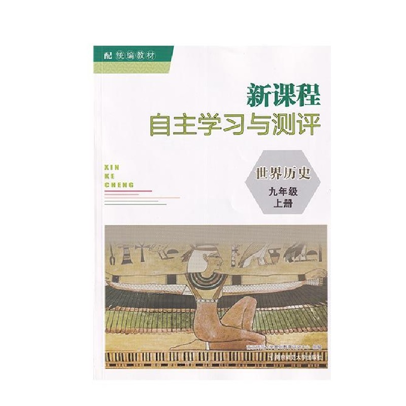 人教新课程自主学习与测评初中语文化学道德与法治历史地理七八九年级上下册南京师范大学出版社初中同步练习册-图0