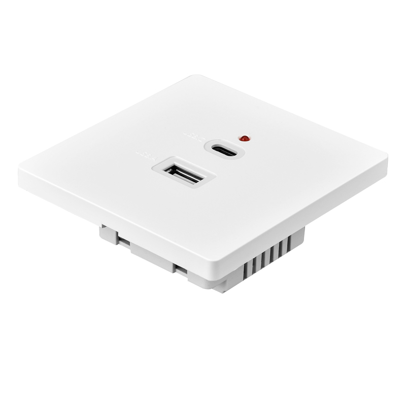 86型低压36V转5V二孔USB二口USB插座面板四孔USB插座220V充电插座 - 图3