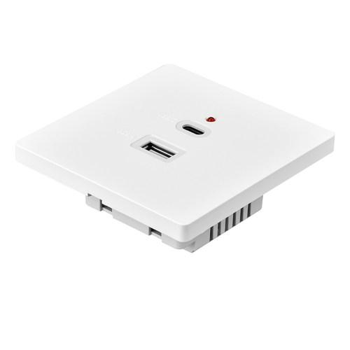 86型低压36V转5V二孔USB二口USB插座面板四孔USB插座220V充电插座 - 图3