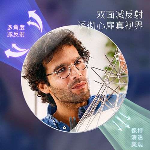 依视路镜片钻晶A3升级钻晶膜岩超薄1.56非球面近视镜片成品光学镜 - 图1