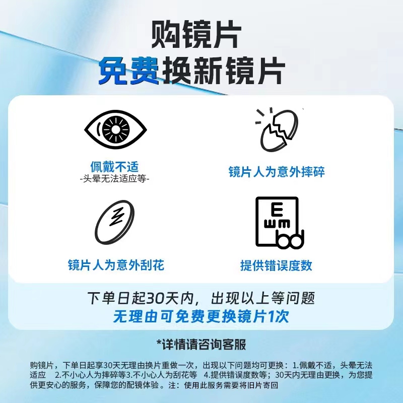 依视路镜片钻晶A4防蓝光非球面镜片成品光学镜近视镜essilor现片 - 图0