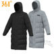 361 thickened warm hooded long men's down jacket