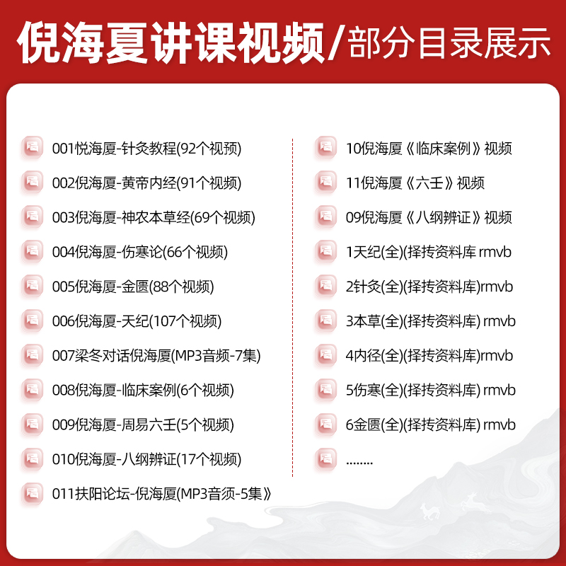 倪师倪海厦推荐八本书世补斋医书伤寒论辑义黄帝外经石室秘录证因方论集要伤寒杂病论徐灵胎自学中医入门古书医书籍倪海厦讲课视频 - 图0