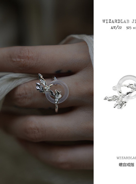 WIZARDLAB蟾宫」戒指女文艺小众