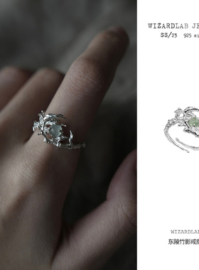 WIZARDLAB仙气东陵竹影开口戒指