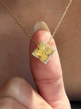 莓拉新品「北极星芒」耳钉轻奢小众高级感闪亮耳饰锁骨链项链女