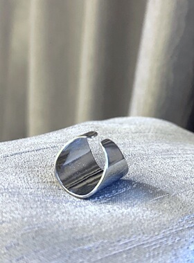 假面新品骑士戒指ZEZTZCODE银色活口戒骑士迷周边cos配饰宽面百搭