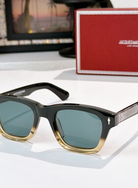 跨境严选JMM SONATA醋酸纤维板材方形太阳镜男防紫外线墨镜uv400