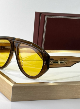 JMM BANDIT天然绿松石雷鸟装饰防反光玻璃镜片飞行员太阳镜男女