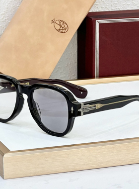 JMM RED CLOUD绿松石雷鸟金属装饰复古飞行员圆框太阳镜墨镜男女