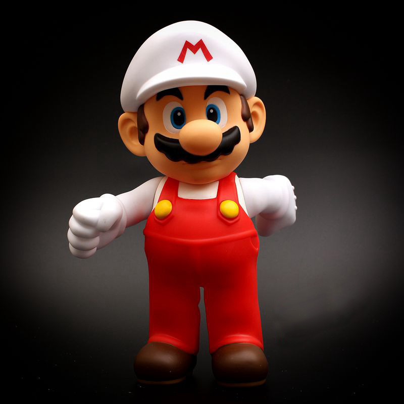 超级玛丽SuperMario马里奥路易耀西公仔玩具手办摆件玩偶可动模型 - 图3