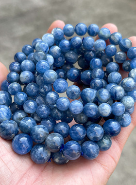 晶东珠宝 天然巴西蓝晶石手链水晶猫眼时尚轻奢男女礼物手饰批发