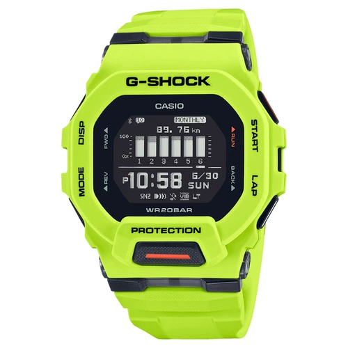 卡西欧 Смотреть официальный веб-сайт Men's New Product G-Shock Иногда Smart Fashion Sports Waterpronation Quartet GBD-200
