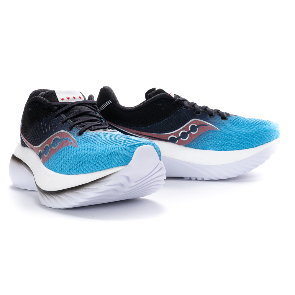 Saucony 索康尼 KINVARA PRO 男子碳板竞速跑鞋 蓝黑 S20847-210