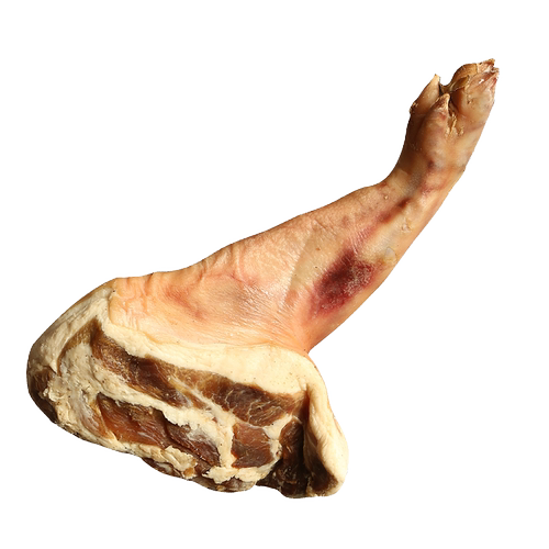 腊猪脚蹄整只湖北荆门特产非烟熏腊肉农家味道风干咸猪脚前腿咸肉 - 图3