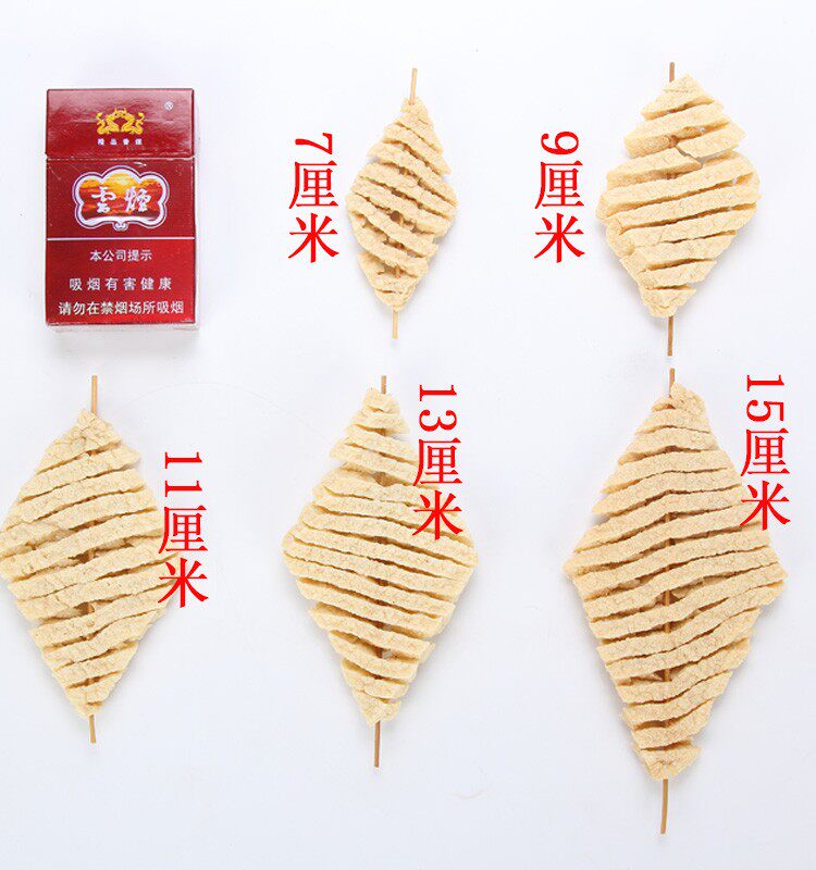 豆腐串兰花串花干豆制品麻辣烫食材关东煮食材水煮大豆腐干零食_虎窝淘