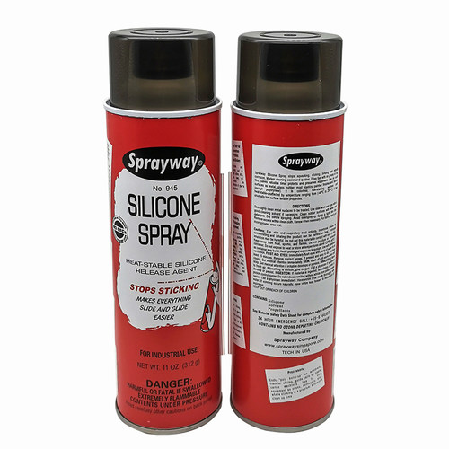 美国原装进口仕必威945号干性滑硅酮喷剂硅酮润滑剂312克sprayway - 图2