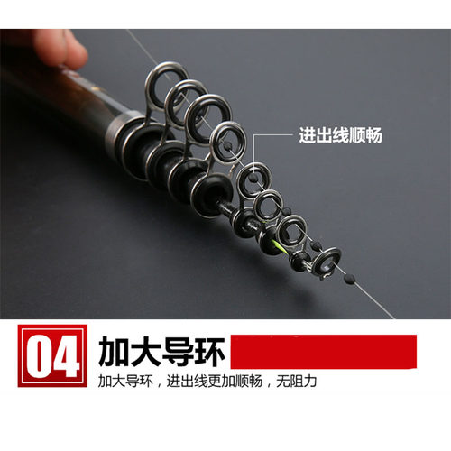 新款大眼斜导环改装鱼竿配件陶瓷环导眼海竿远投路亚不锈钢过线环 - 图1