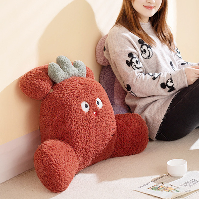 靠垫办公室腰靠座椅腰垫长期工位久坐护腰神器床头靠背沙发抱枕,淘宝优惠券,粉丝福利购,淘宝优惠卷