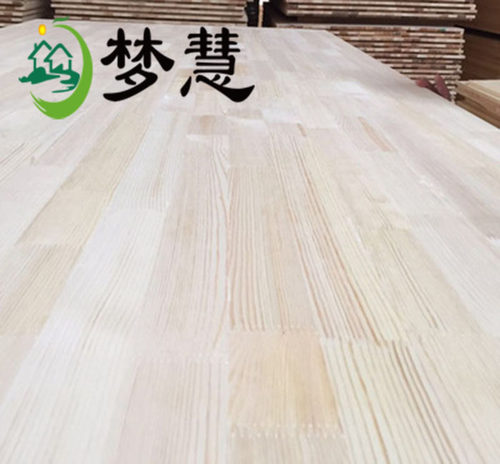 梦慧  12mm厚樟子松实木集成材拼接板木工板橱柜板直纹花纹指接板 - 图3