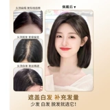 Передача псевдо -свиней женской таблетки, белые волосы, истинные волосы, полные волосы, пушистые, не -пролетные, светлые, светлые, пополнить пленку для волос