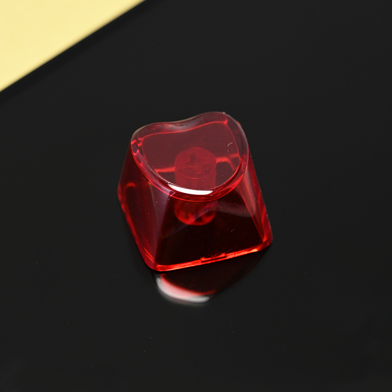 心形爱心PC高透明键帽点缀机械键盘ESC键手工DIY基础键帽 - 图2