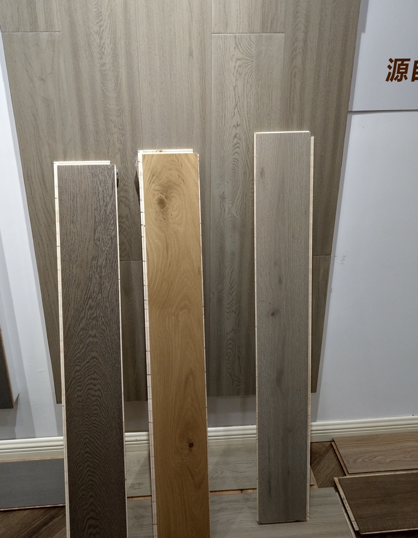安信地板三层实木地板 橡木 灰色系 实木复合地板 ENF无醛环保 - 图0