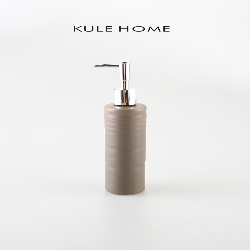 KULE HOME 洗发水分装瓶家居酒店沐浴露洗手液卫生间两用乳液瓶子 - 图2