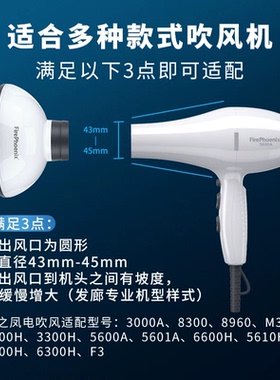 火之凤吹卷造型大风罩