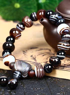 聚财饰品手串石碑护身符