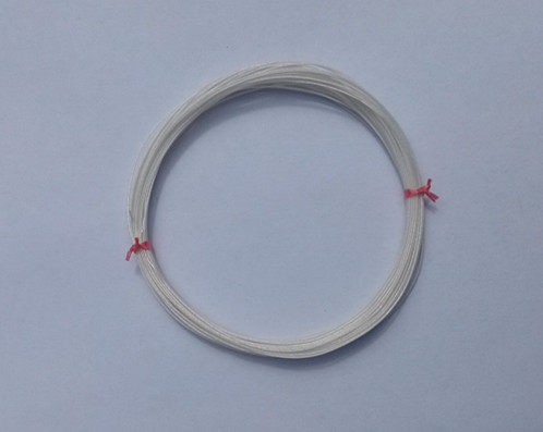 镀银线 柔软线 耐温耐油高温线 7X0.08 信号线  绕包线外径0.48mm - 图0