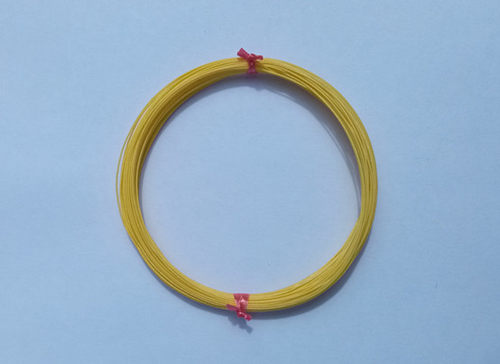 镀银线 柔软线 耐温耐油高温线 7X0.08 信号线  绕包线外径0.48mm - 图1
