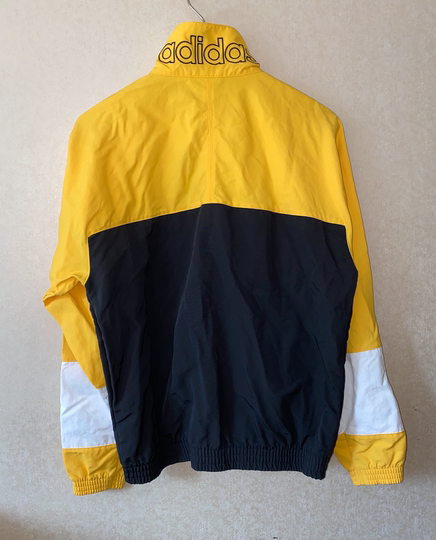 潮包背 现货 Adidas 三叶草 男款运动休闲夹克 外套 DV3118