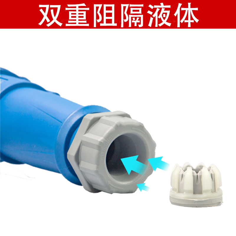 正泰航空工业插头插座4 5芯三相电380v 32a公母对接连接器防水16a - 图1