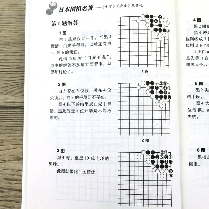 【选5本减11.5】日本围棋名著《玄览》《珍珑》及其他 围棋名局打谱训练法书籍 - 图2