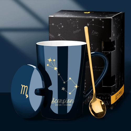 Керамическая чайная чашка для домашнего использования для влюбленных, изысканный стиль