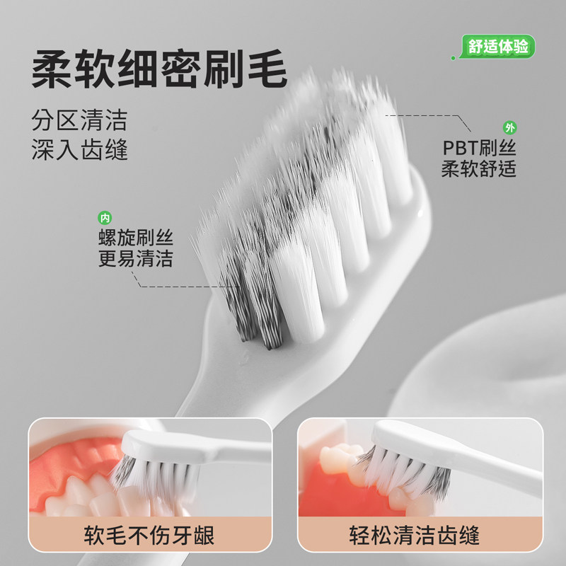 旅行洗漱套装成人旅游牙具软毛独立装套装便携折叠牙刷旅行便携装,淘宝优惠券,粉丝福利购,淘宝优惠卷