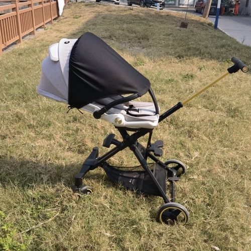 遛娃神器Bebebus遮阳帘布配件普洛可x63丸丫T6可拆式通用防紫外线 - 图3