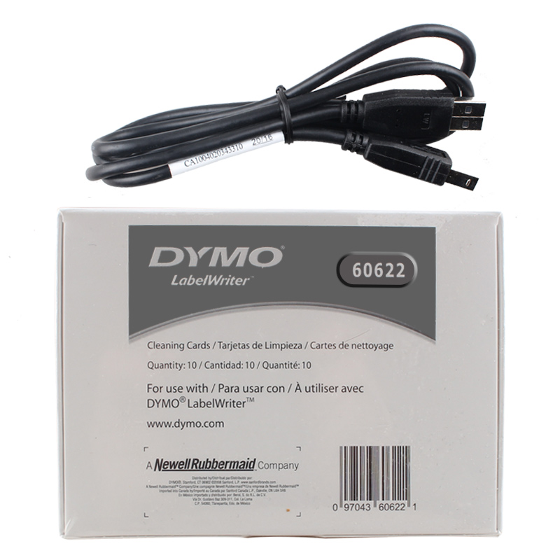 dymo达美标签打印机配件1610/M1011标签机打字盘LW450T/LW550条码机电源适配器清洁套装LM280/LM420P锂电池-图3