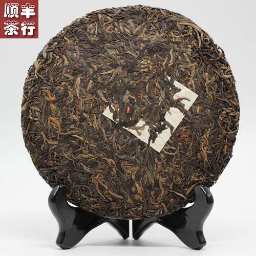 下关茶厂 2011年下关班章老树茶饼茶 357克 泡饼普洱茶 茶叶 生茶 - 图3