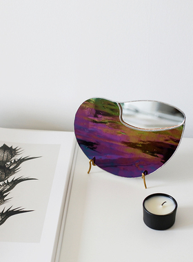 那儿nar彩色玻璃摆件壁挂客厅