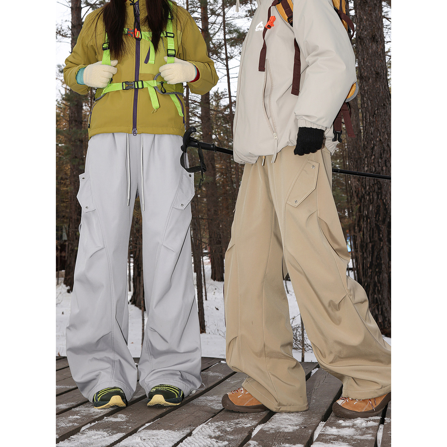 MANYSTON美式潮牌户外工装休闲棉裤男款冬季加绒保暖直筒冲锋裤子,淘宝优惠券,粉丝福利购,淘宝优惠卷