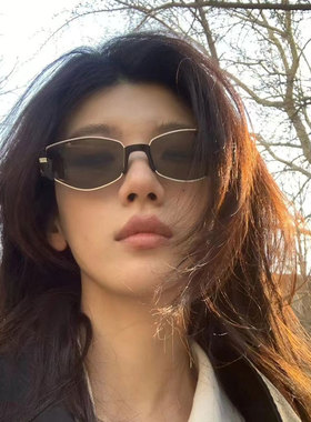 2024新款茶色墨镜女复古优雅遮阳