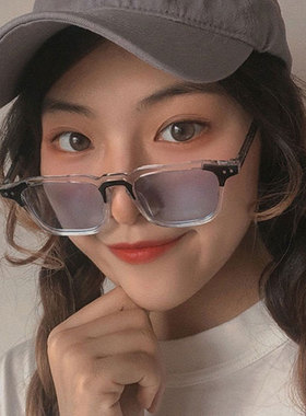 时髦多巴胺墨镜男女个性彩色眼镜