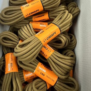 CRISPI原厂鞋带Monaco摩纳哥中邦登山鞋鞋徒步鞋沙漠色款150CM