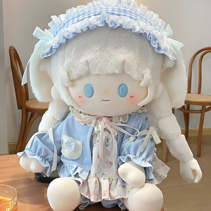 现货小甜裙套装40cm厘米娃衣坐姿棉花娃娃无属性玩偶衣服公仔替换,淘宝优惠券,粉丝福利购,淘宝优惠卷