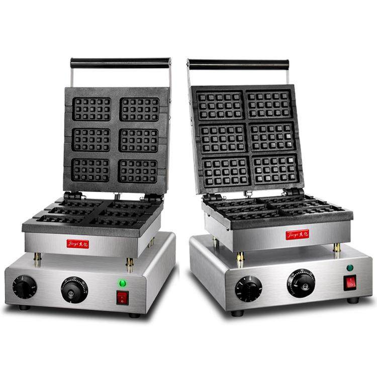 方形华夫炉FY-2270/FY-2271六格华夫饼设备/松饼机电热华夫炉,淘宝优惠券,粉丝福利购,淘宝优惠卷