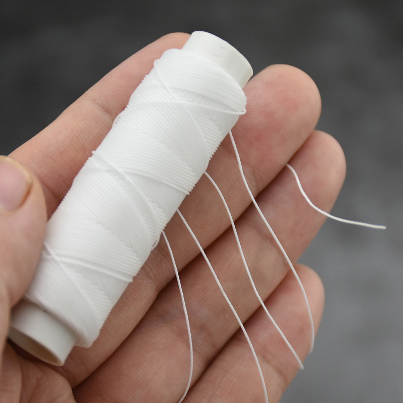 0.35mm圆蜡线40米皮革手缝线手工DIY皮具工具黑色白色棕热缩花蕊,淘宝优惠券,粉丝福利购,淘宝优惠卷