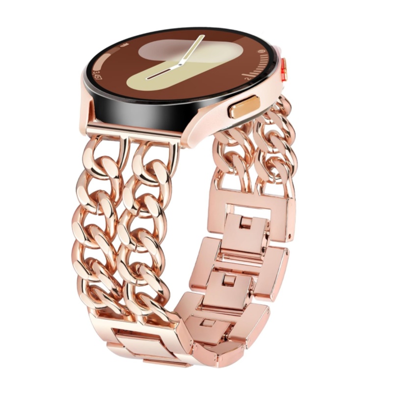 适用华为gt4/gt5表带gt6 watch5不锈钢金属gt2荣耀42 46mm牛仔链 - 图3