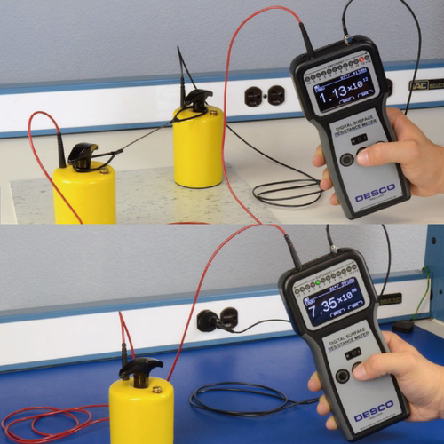 现货防静电测试仪美国DESCO19290重锤式数显表面电阻测试仪 - 图1